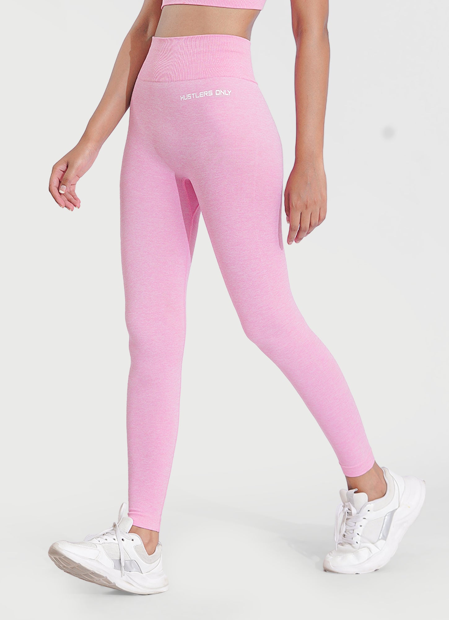 Activate Seamless Leggings - Baby Pink