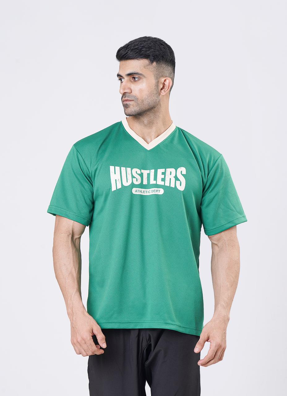 Mesh Basketball Tshirt Green