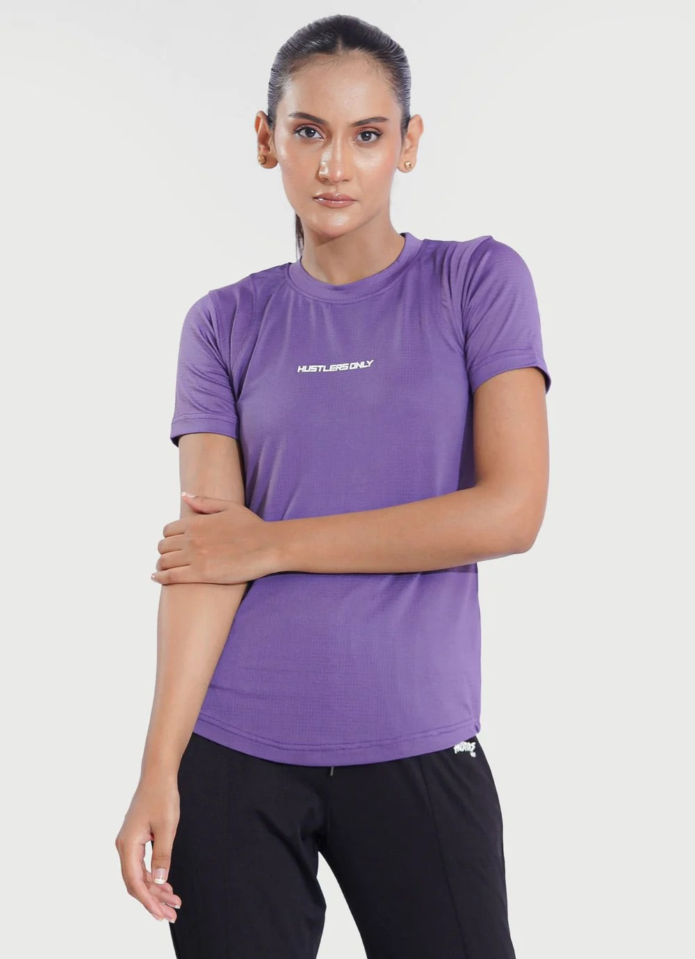 Sash Essential T-Shirt - Purple