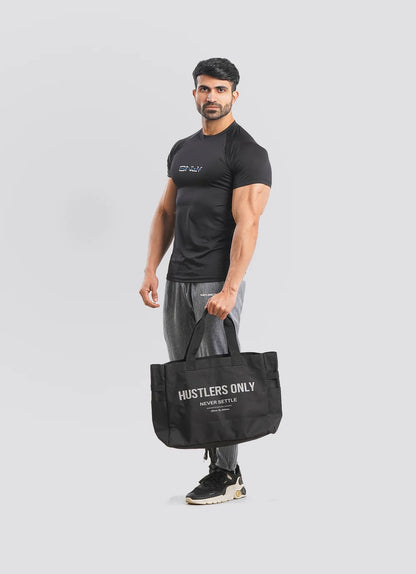 Utility Mesh Back Tshirt - Black