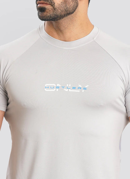 Utility Mesh Back Tshirt - Grey