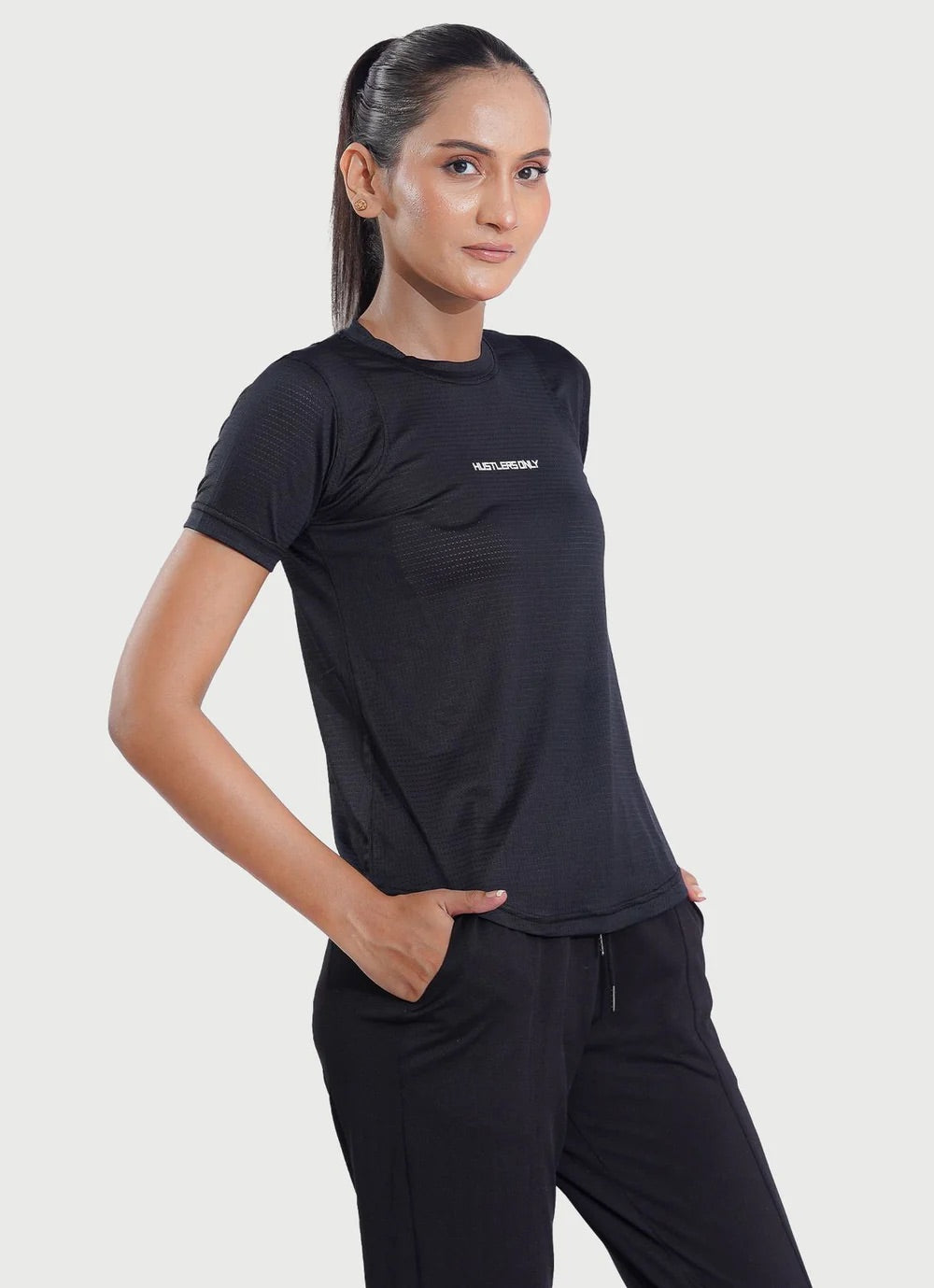 Sash Essential T-Shirt - Black