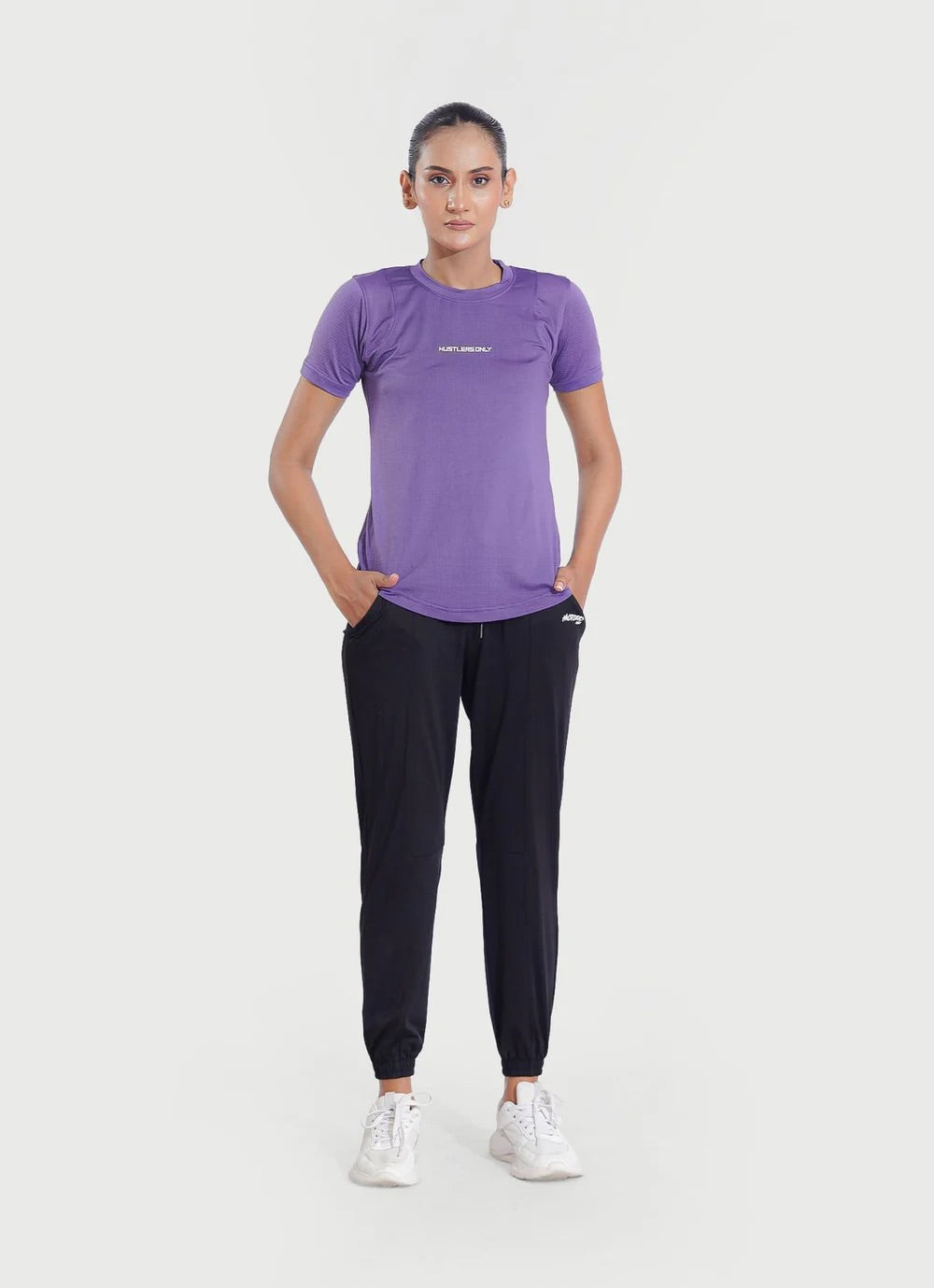 Sash Essential T-Shirt - Purple