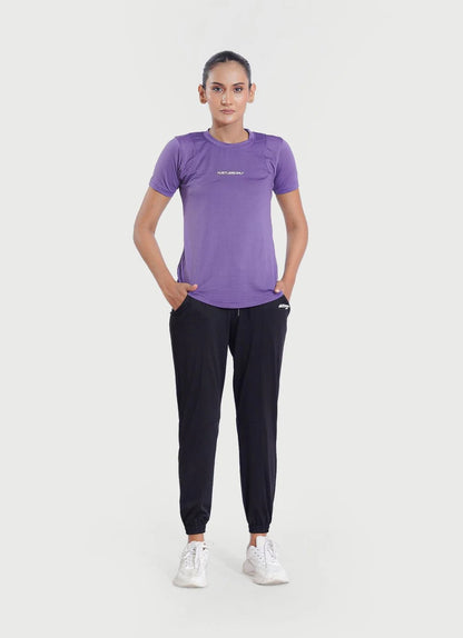 Sash Essential T-Shirt - Purple
