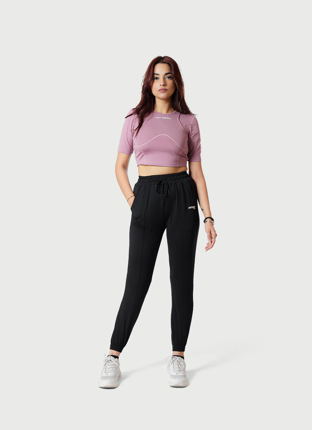 Crossover Croptop - Pink