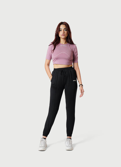 Crossover Croptop - Pink