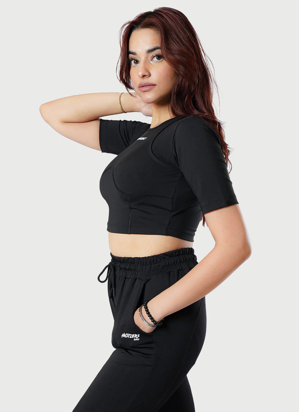 Crossover Croptop - Black