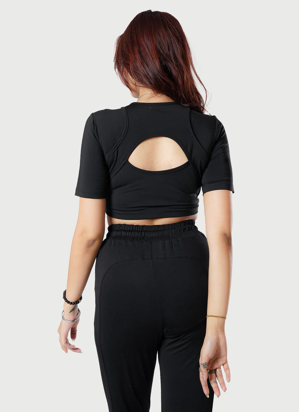 Crossover Croptop - Black