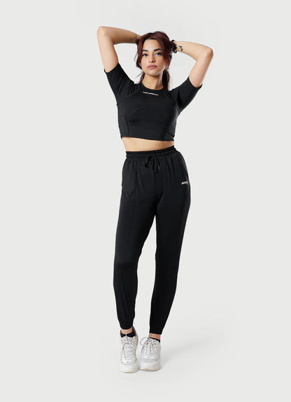 Crossover Croptop - Black