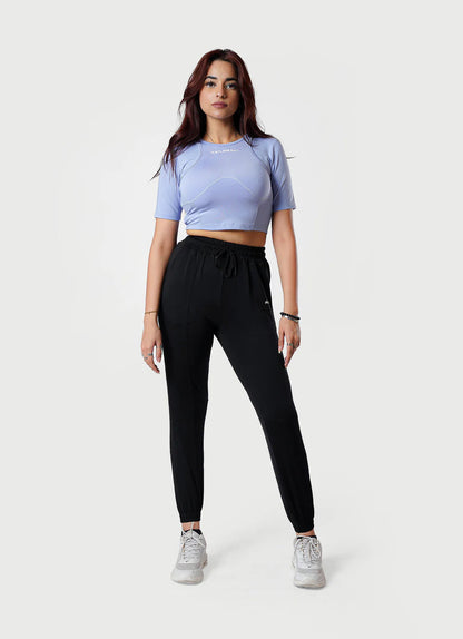 Crossover Croptop - Sky Blue