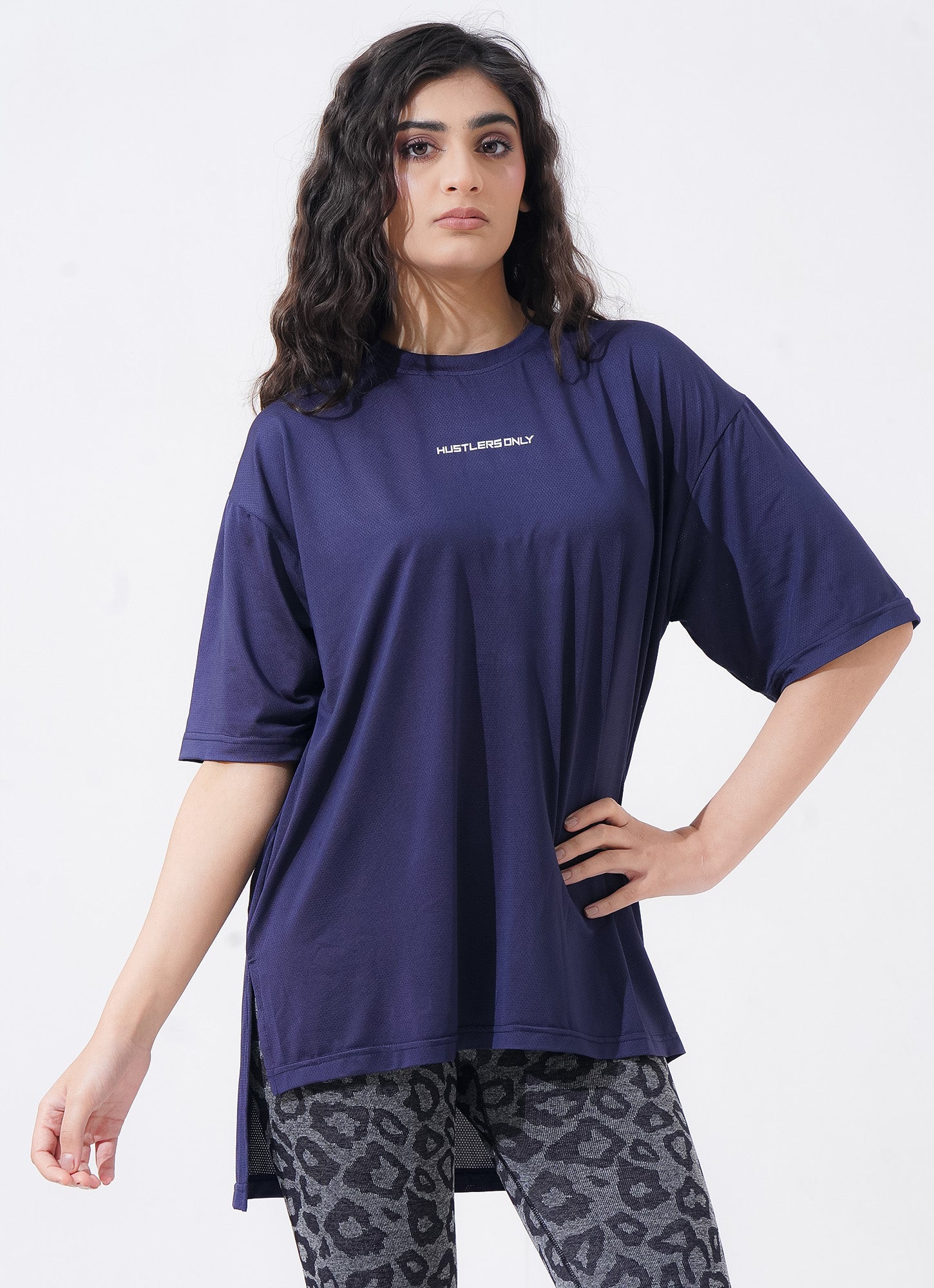 Tshirt Crest Cardio - Biru