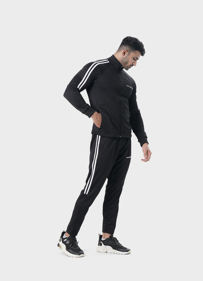 Baju Olahraga Ikonik Hitam/Kelabu
