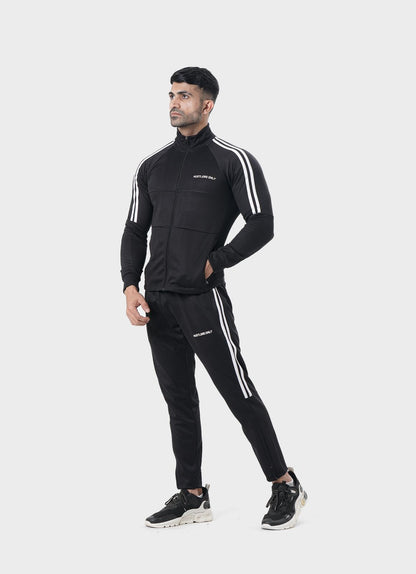 Baju Olahraga Ikonik Hitam/Kelabu