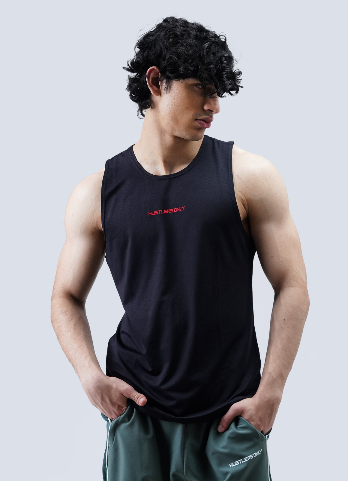 Tangki Ketibaan Lelaki - Hitam