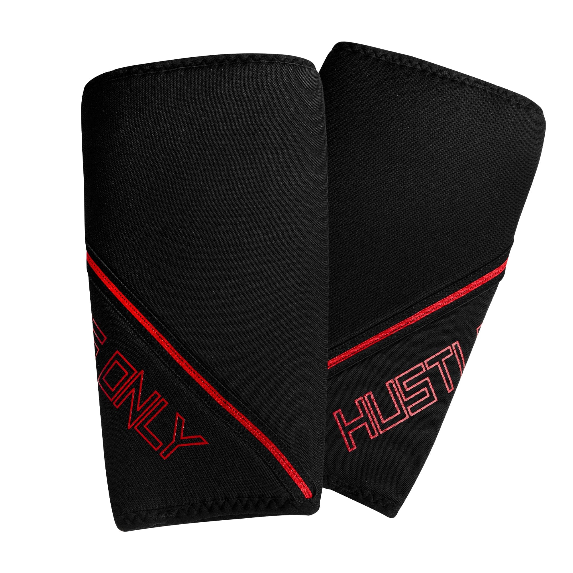 Lengan Lutut Powerlifting - 7mm Merah