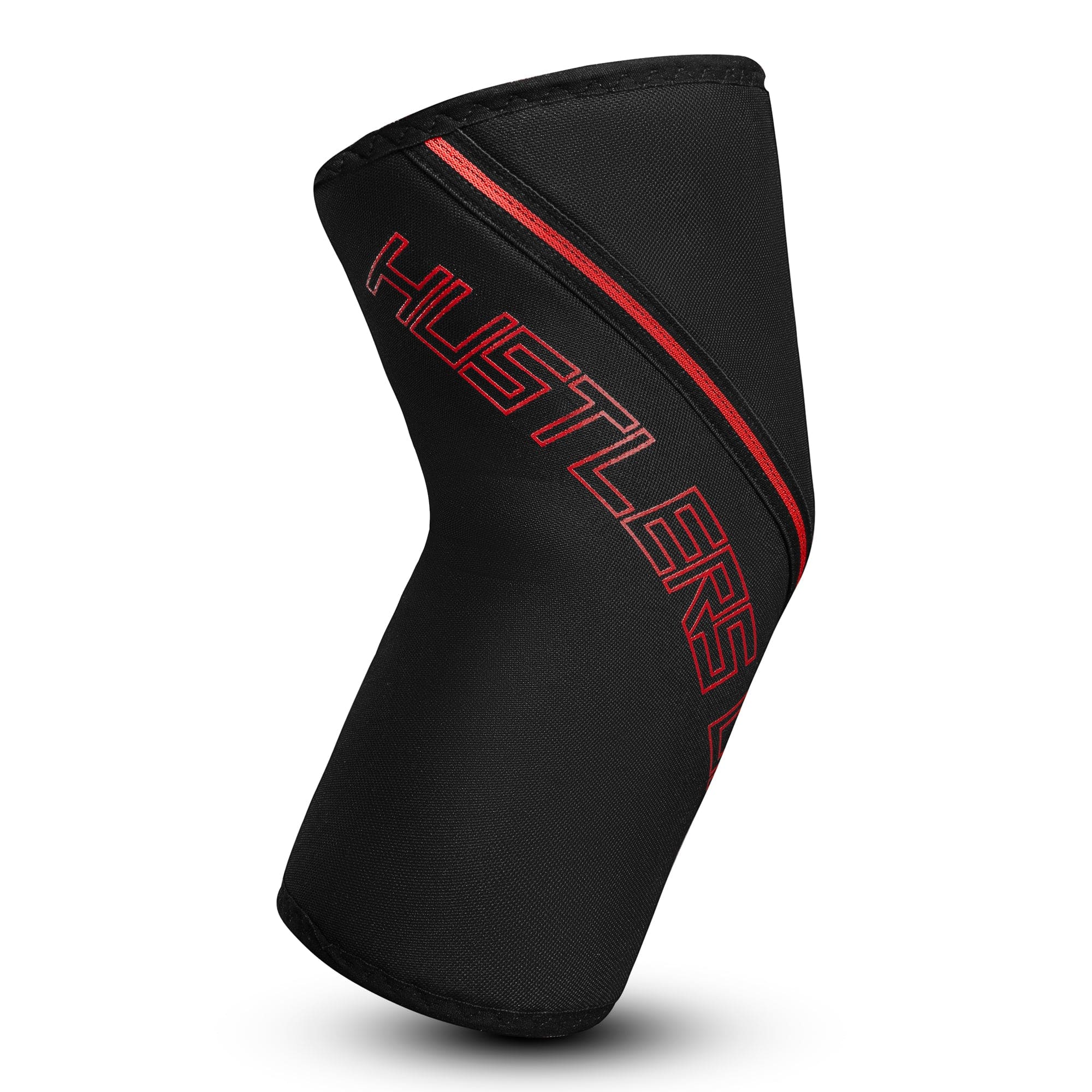 Lengan Lutut Powerlifting - 7mm Merah