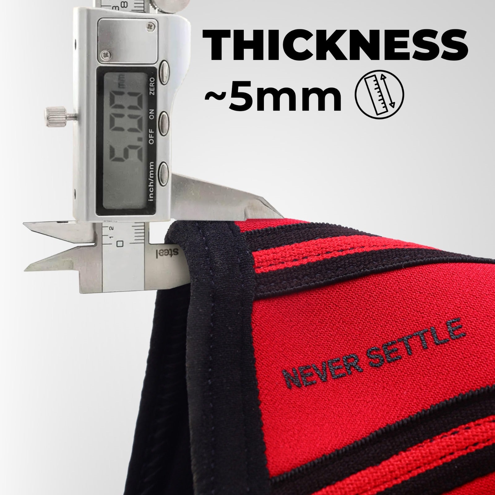 Red Elbow Sleeves - 5mm