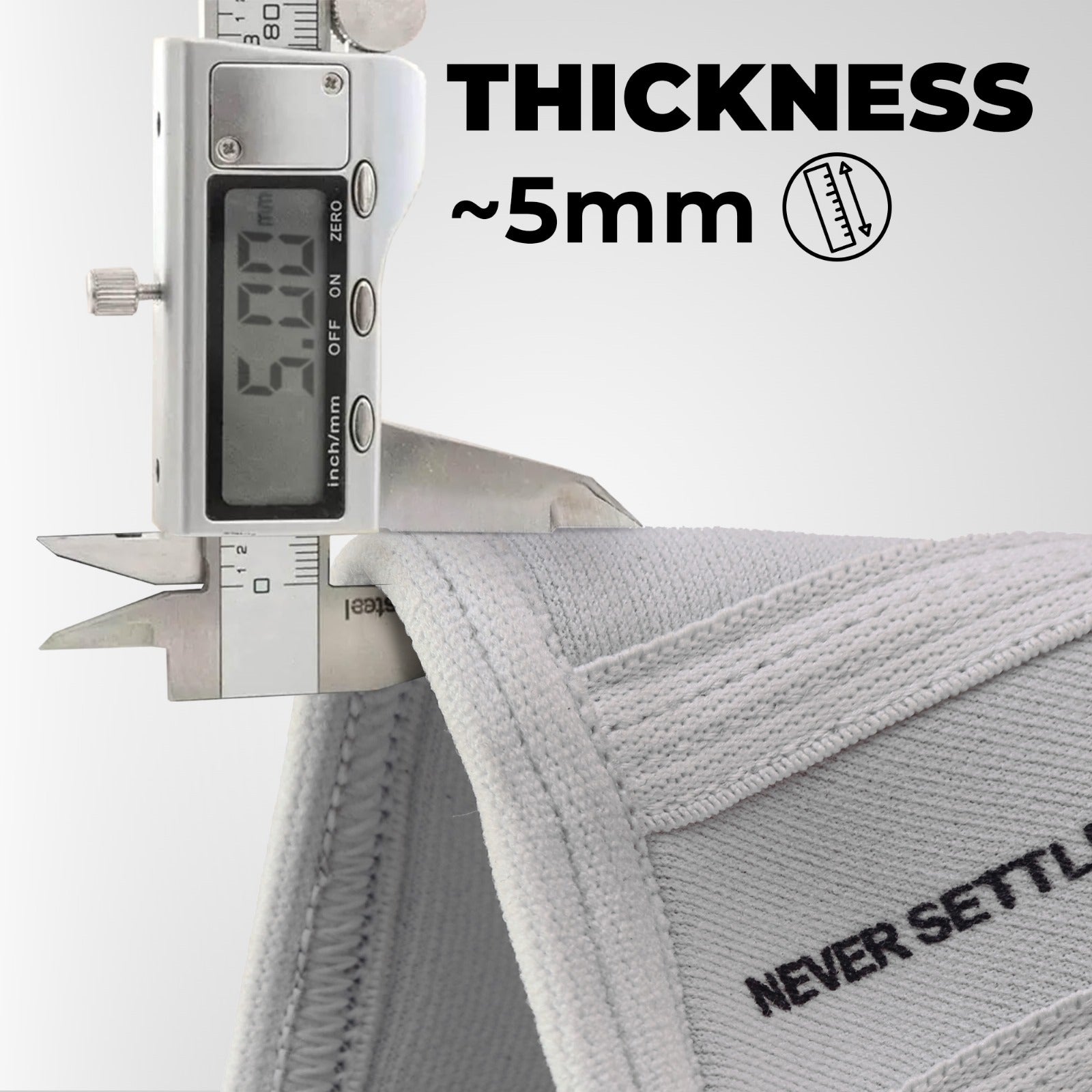 White Elbow Sleeves - 5mm