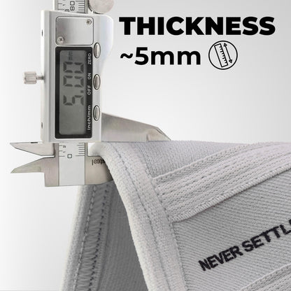 White Elbow Sleeves - 5mm