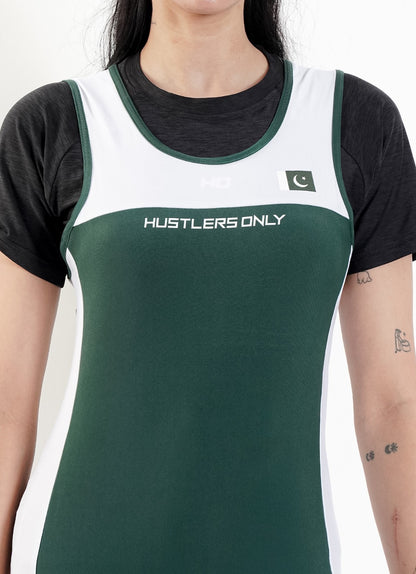 Powerlifting Singlet - Green