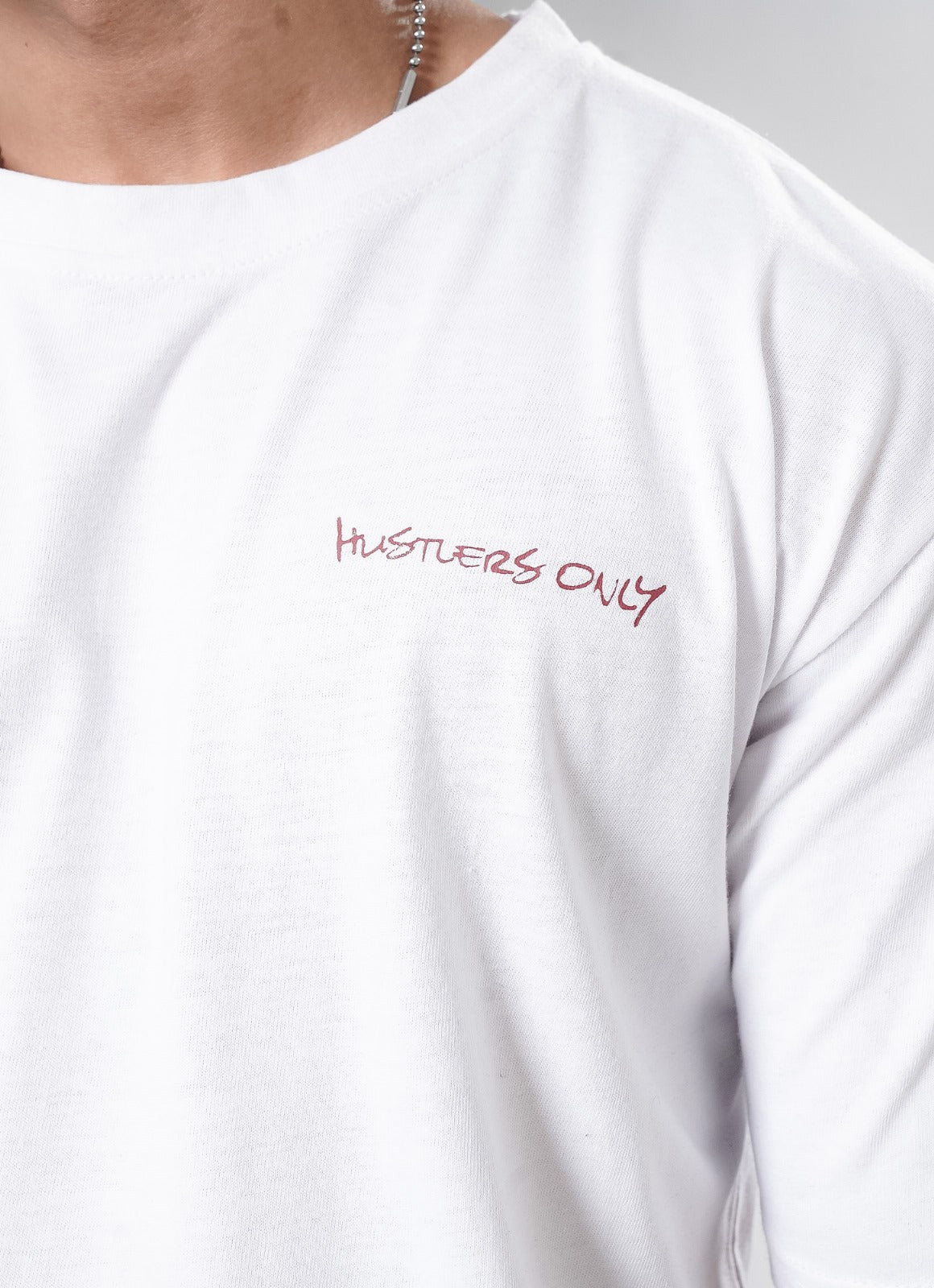 Graffiti Oversized T-Shirt - White