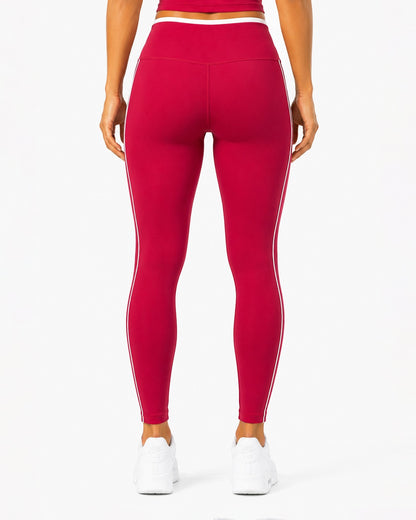 Accelerate Leggings - Cherry Red