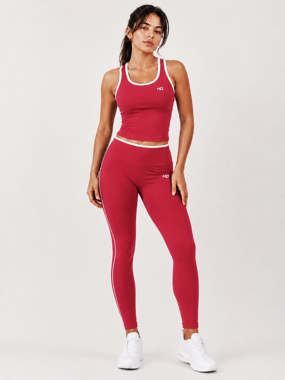 Accelerate Leggings - Cherry Red