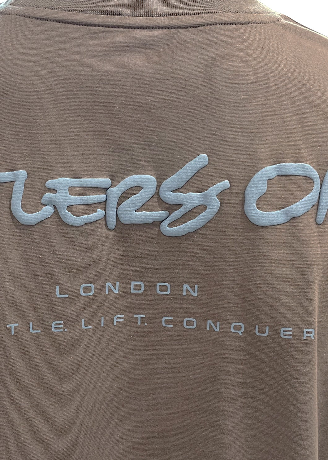 Graffiti Oversized T-Shirt - Grey