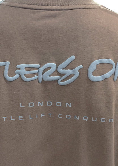 Graffiti Oversized T-Shirt - Grey