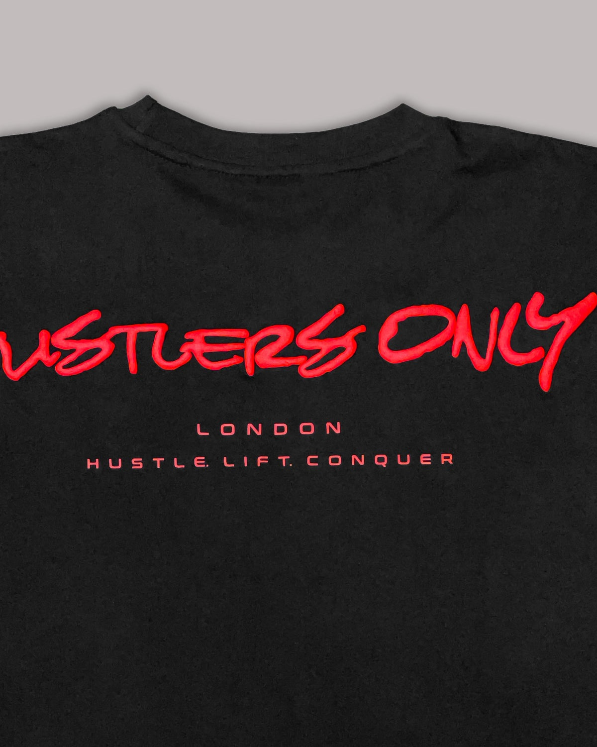 Graffiti Oversized T-Shirt - Red