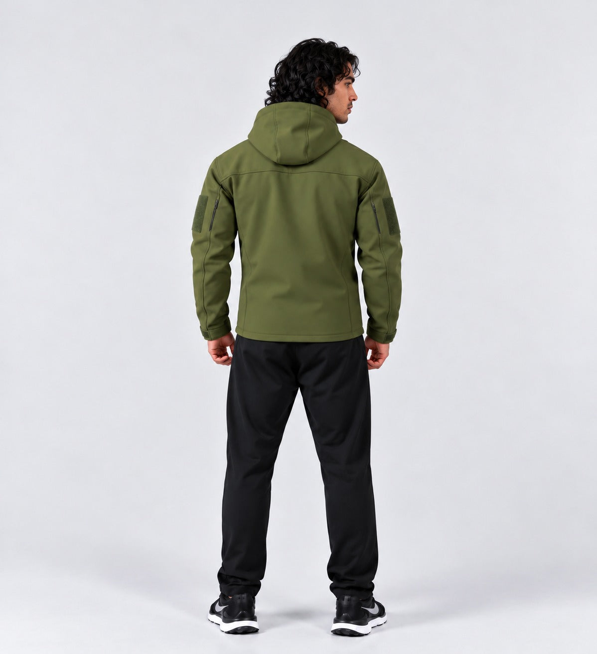 Jaket Tempur Musim Sejuk-Hijau 