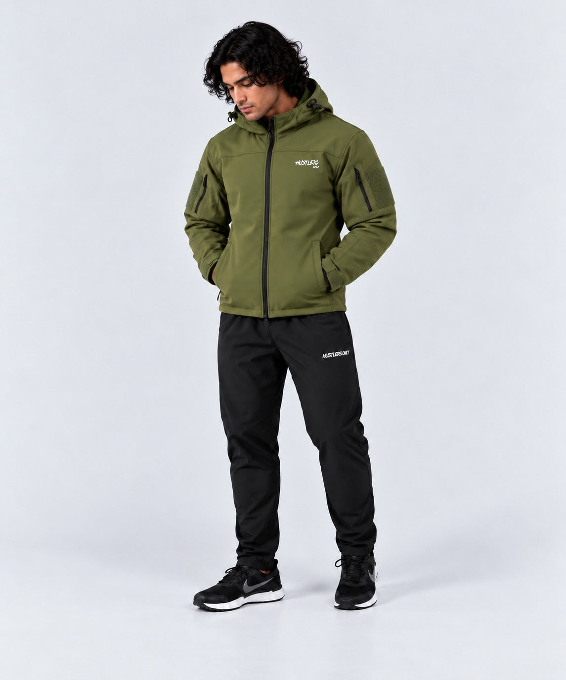 Jaket Tempur Musim Sejuk-Hijau 