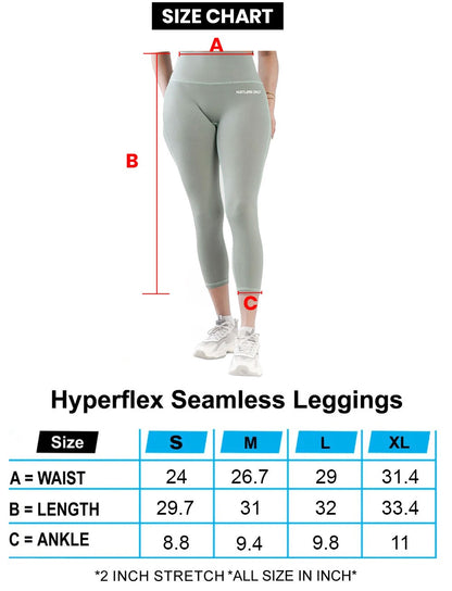 Hyperflex Seamless Legging - Hijau