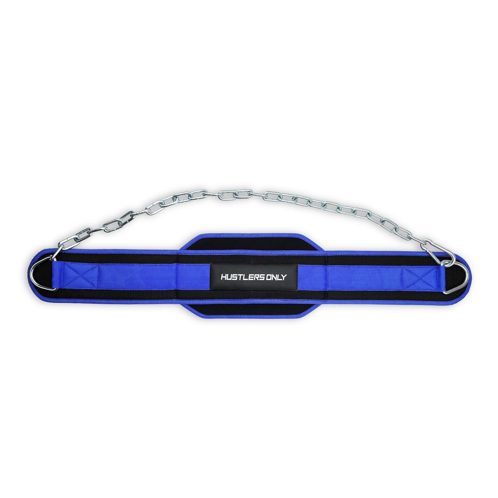 Dip Belt with Steel Chain - Blue
