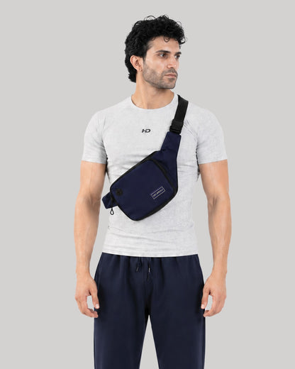 Cross Body Utility Bag - Navy