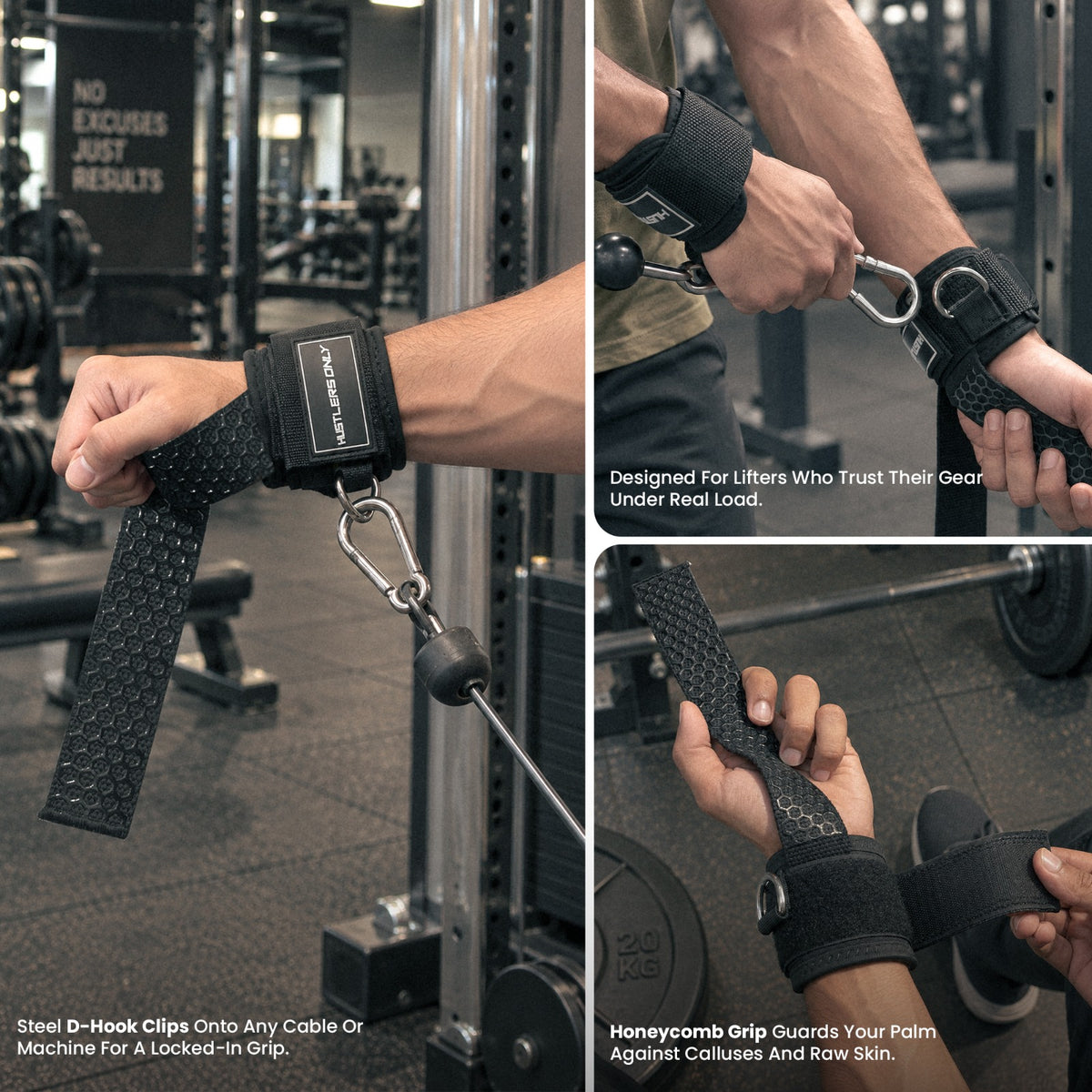 D-Cuff Lifting Straps