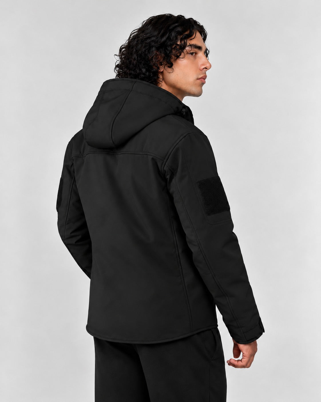 Jaket Tempur Musim Sejuk-Hitam