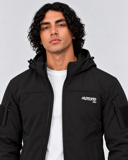 Jaket Tempur Musim Sejuk-Hitam