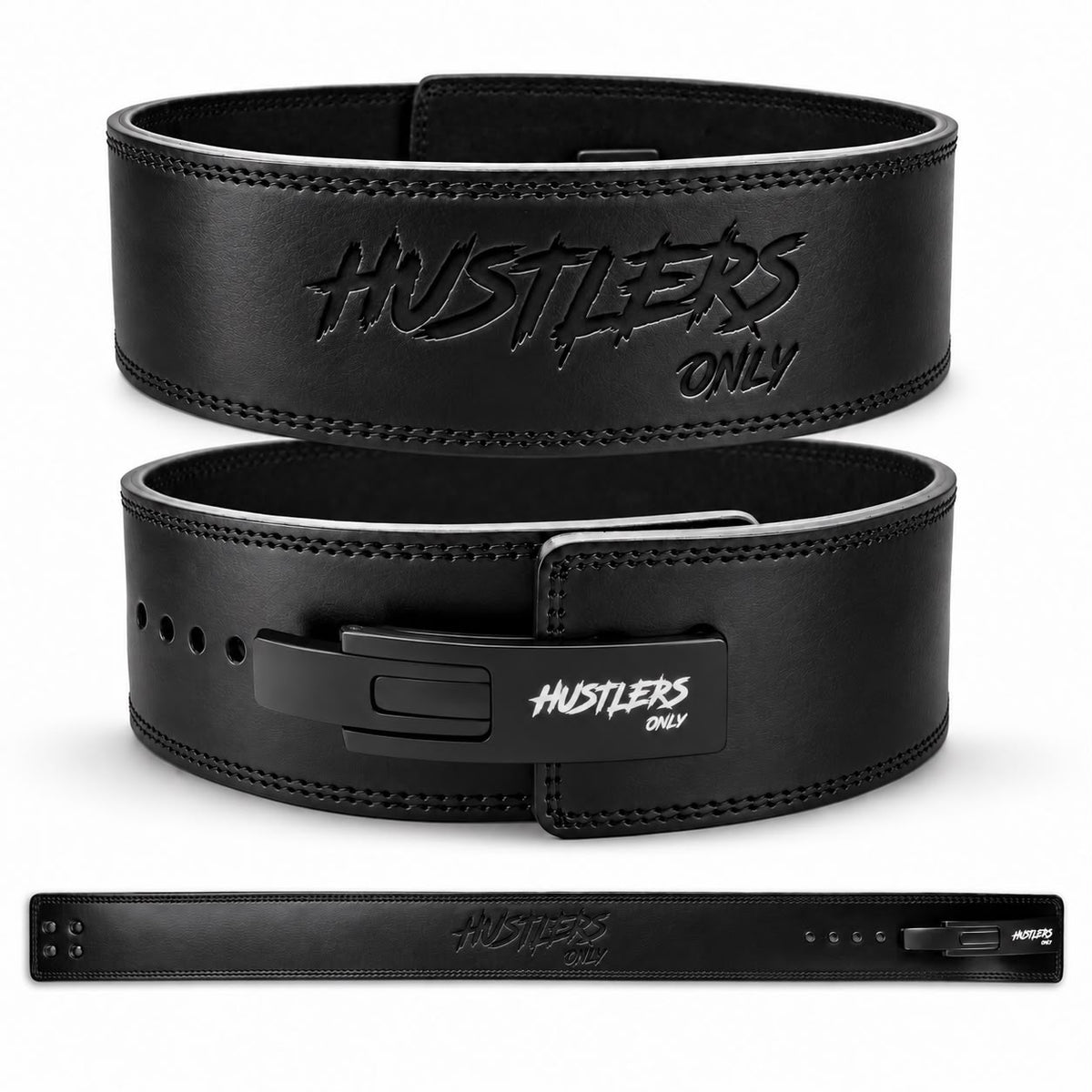 10mm Premium Weightlifting Lever Belt - Black
