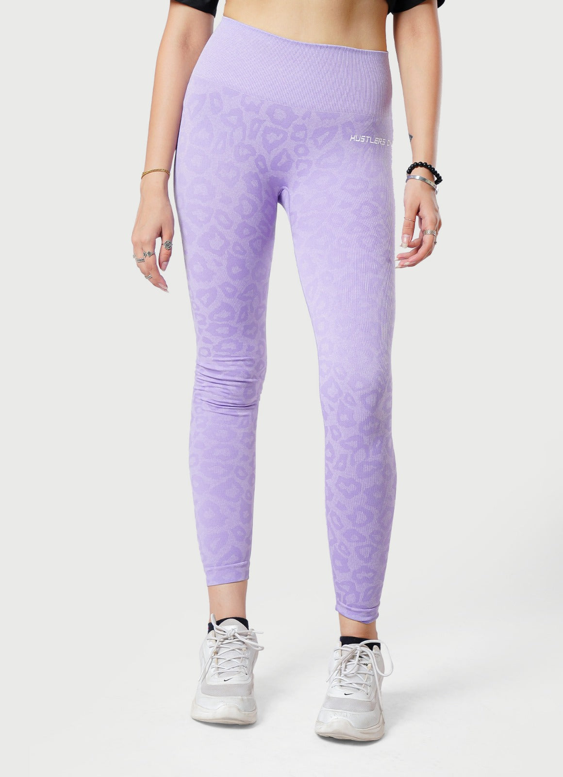 Safari Seamless Leggings - Lavender