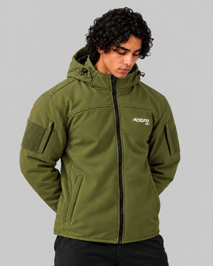 Jaket Tempur Musim Sejuk-Hijau 