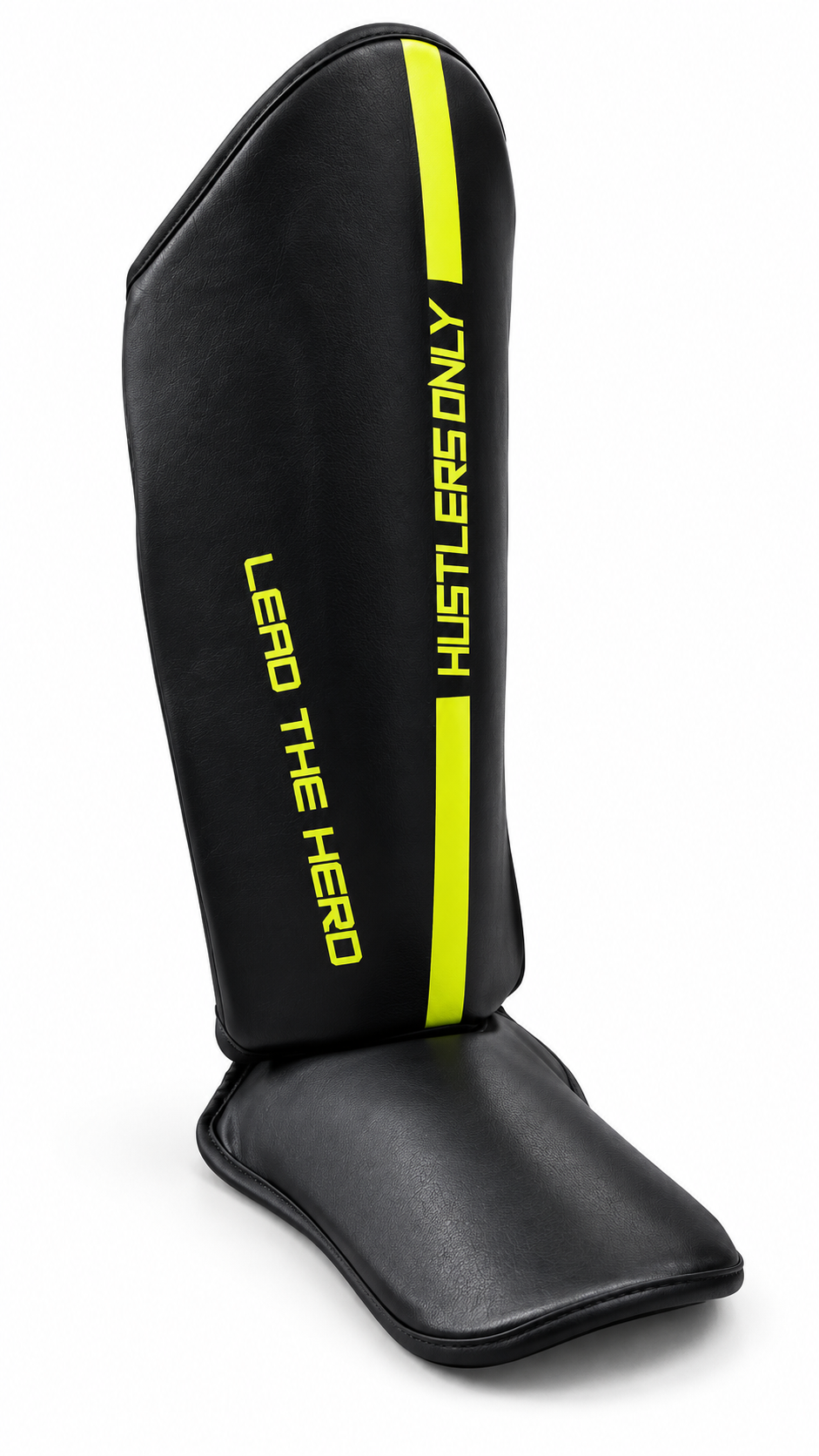 Shin Guards - Black & Yellow