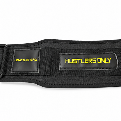 Boxing Belt - Yellow & Black