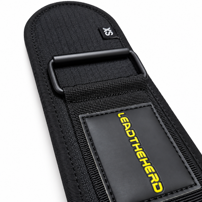 Boxing Belt - Yellow & Black