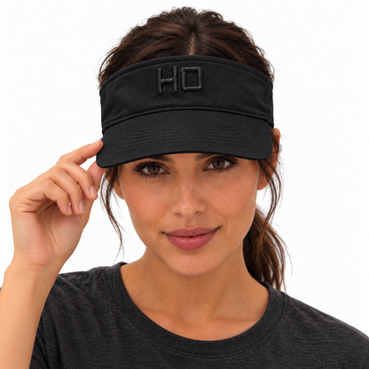 Visor Cap - Black