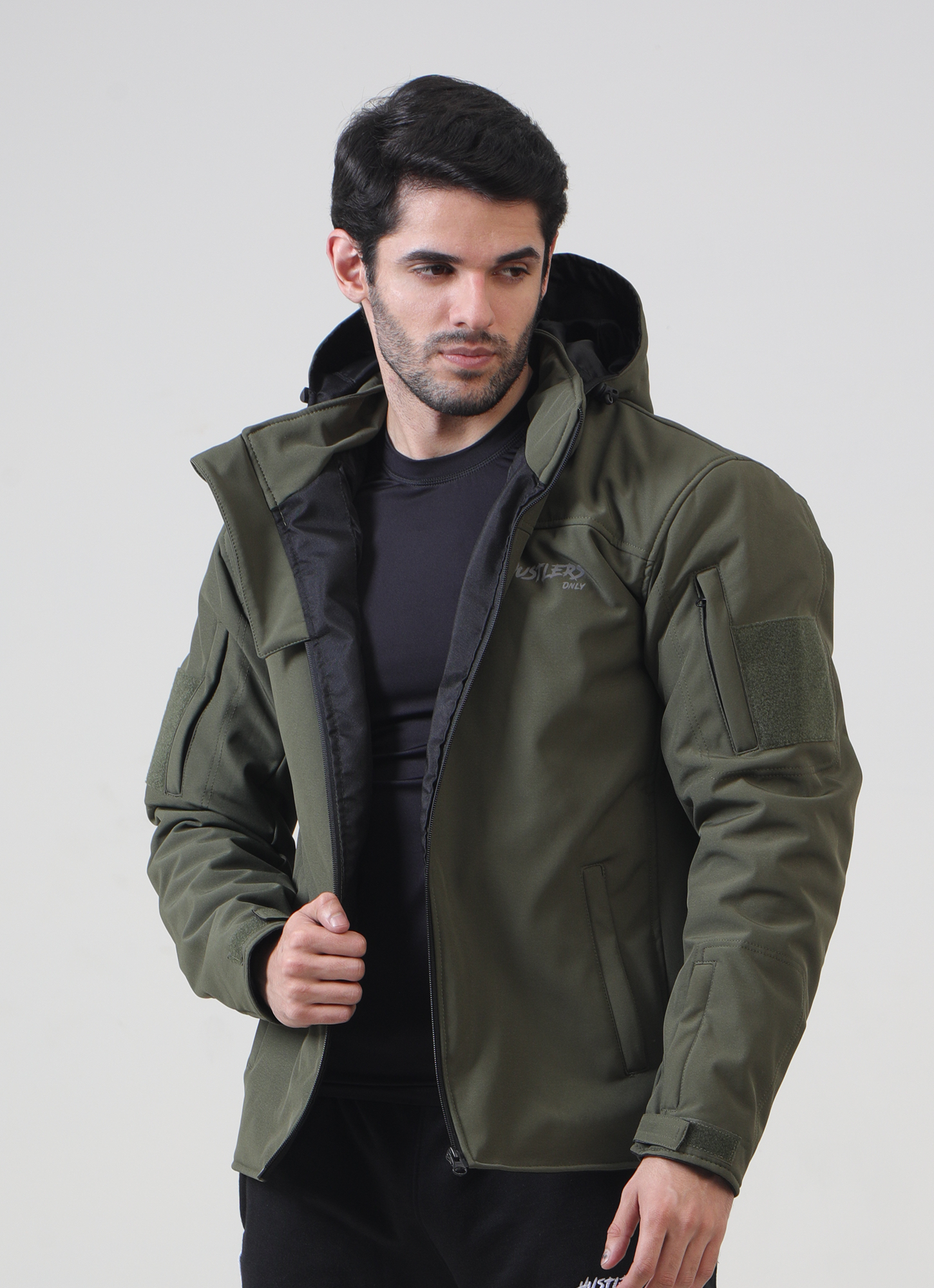 Jaket Tempur Musim Sejuk-Hijau 