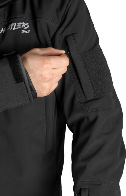 Jaket Tempur Musim Sejuk-Hitam