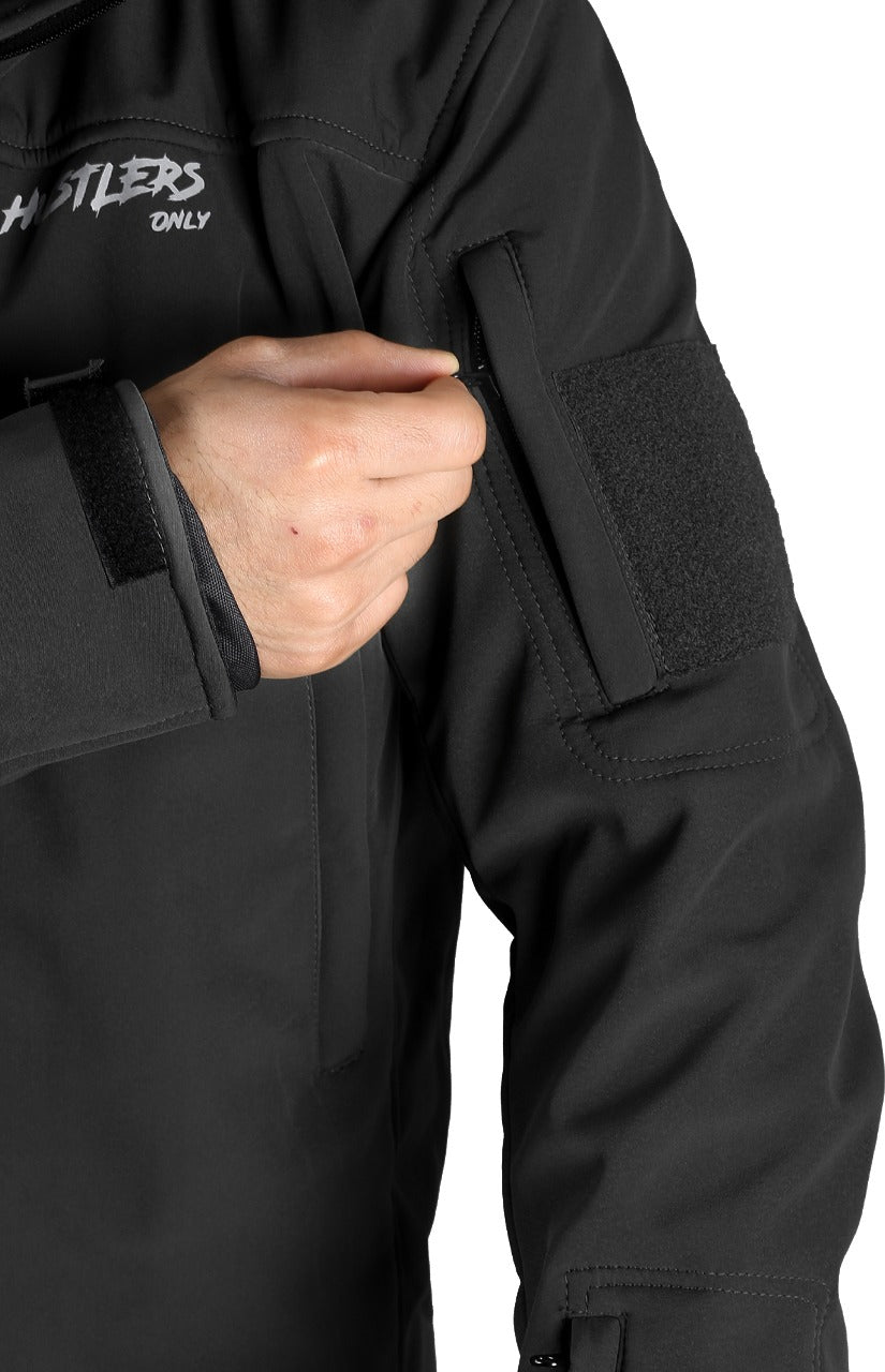 Jaket Tempur Musim Sejuk-Hitam