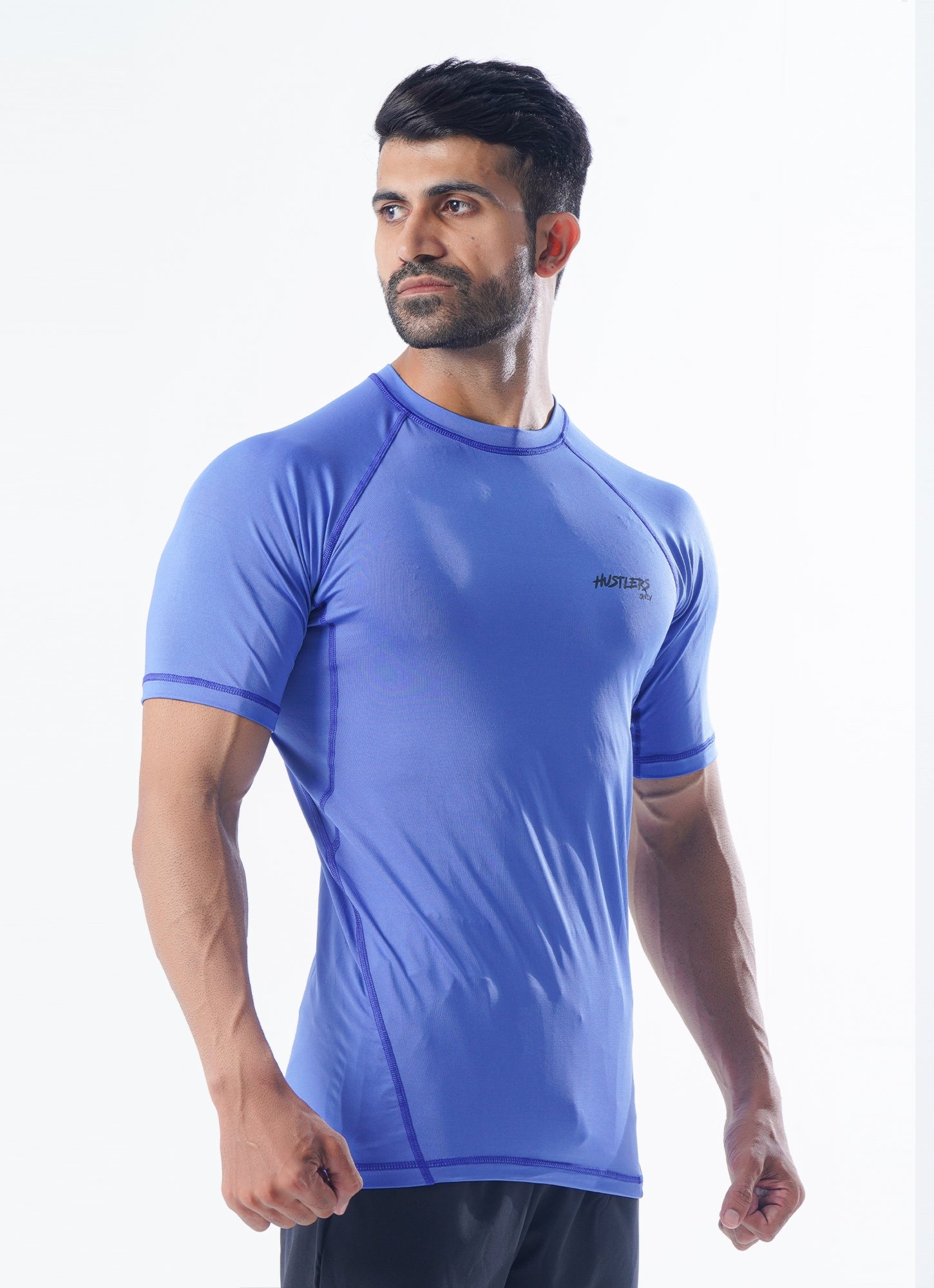 Core Compression T-Shirt-Blue