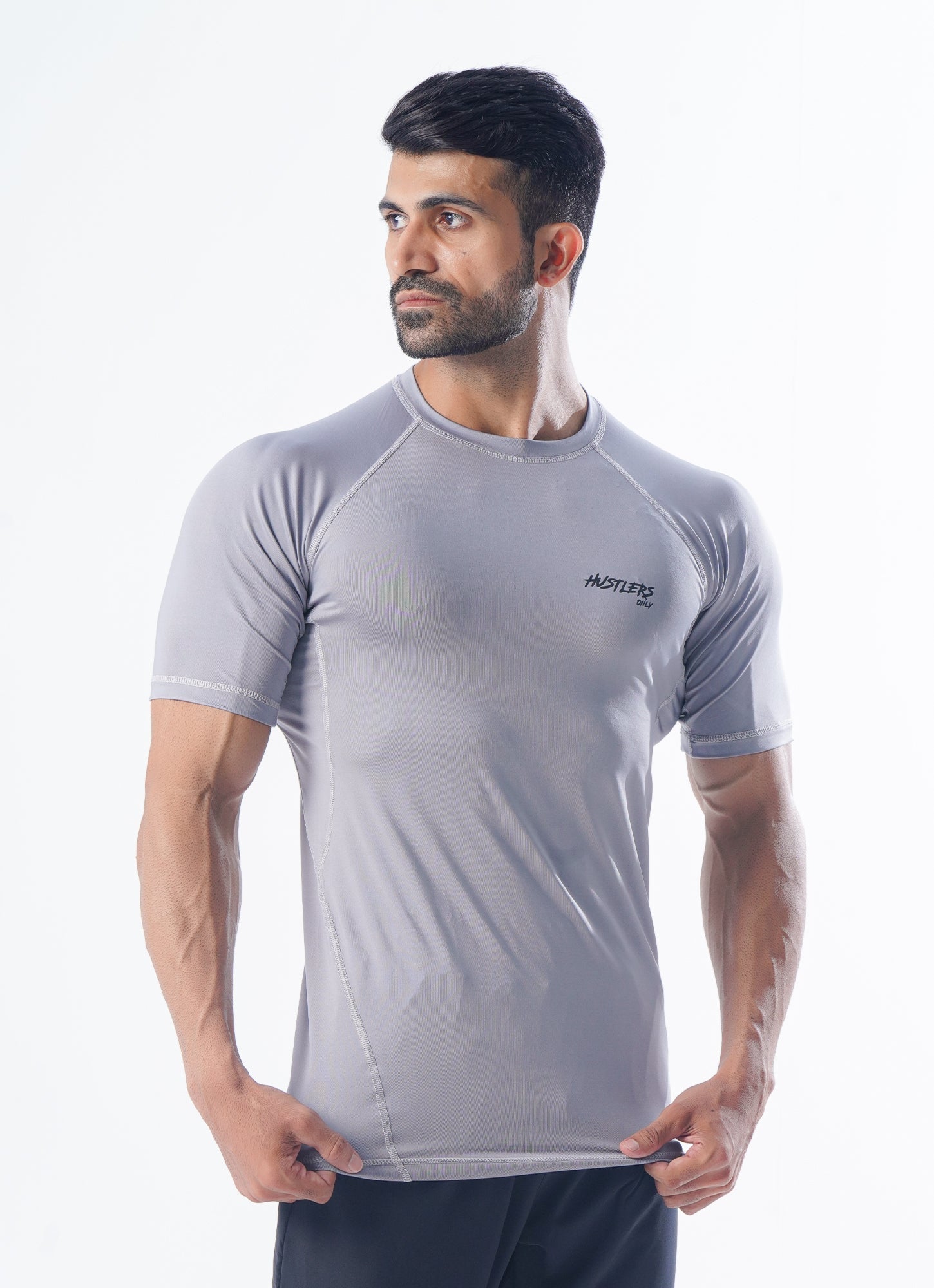 Core Compression T-Shirt-Grey